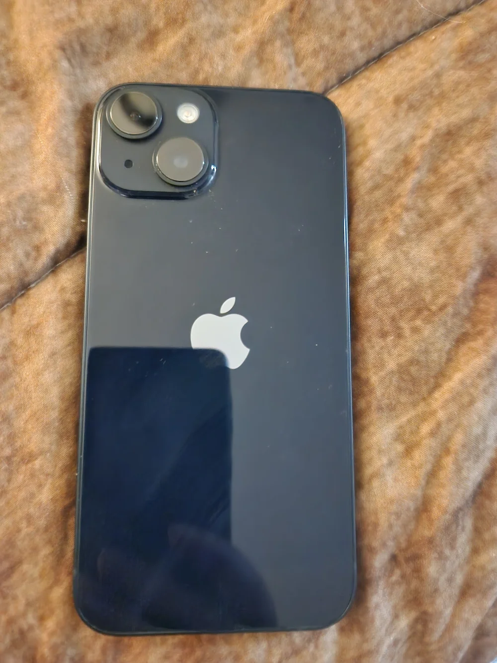 Apple iPhone 14 Black Glass Back Dual-Camera